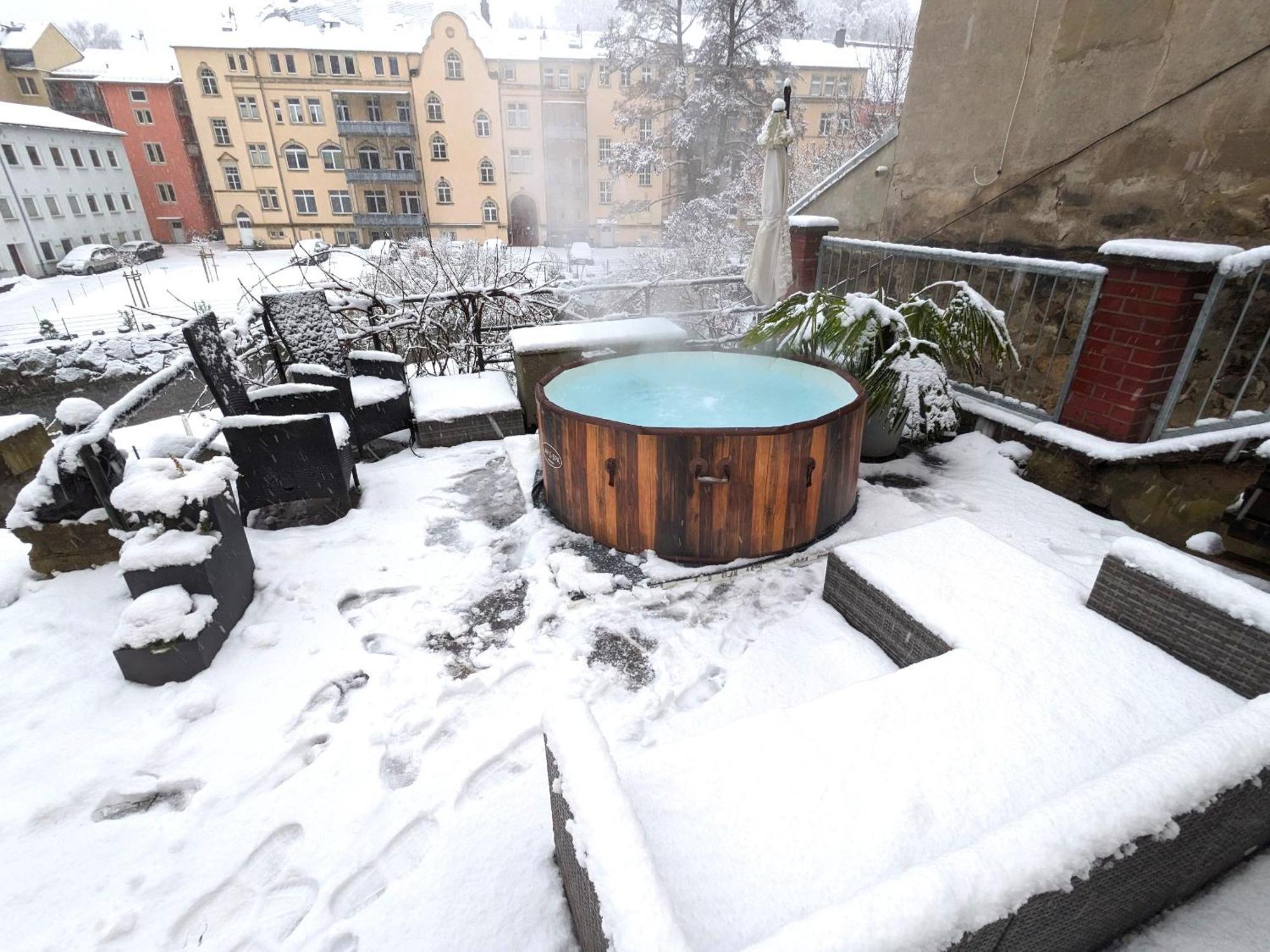 شقة Zi2 - Urlaubsmagie - Whirlpool, Sauna Und Garten زبنيتس المظهر الخارجي الصورة